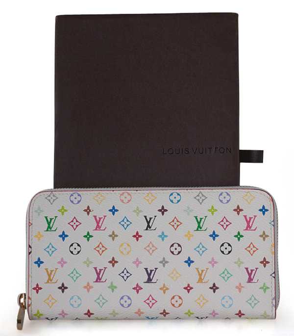 1:1 Copy Louis Vuitton Monogram Multicolore Zippy Wallet N93710 Replica